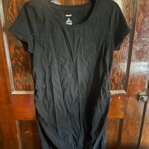 Sonoma Black fitted maternity dress